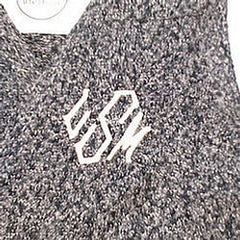 BLOOPER KIDS: Monogrammed Youth Knit Vest
