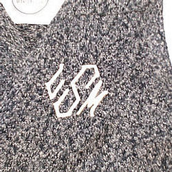 BLOOPER KIDS: Monogrammed Youth Knit Vest
