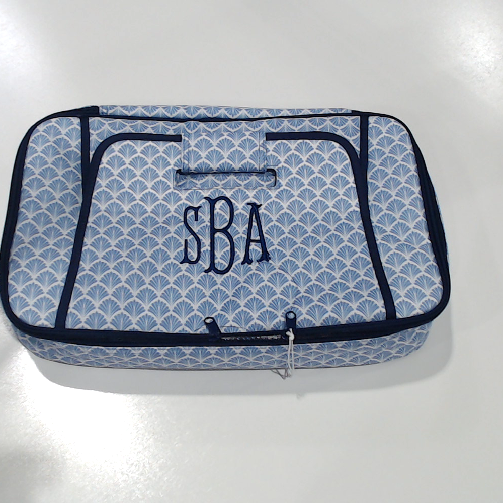 BLOOPER ACCESSORY: Monogrammed Casserole Carrier