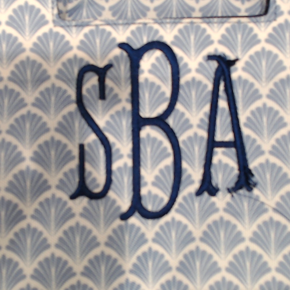 BLOOPER ACCESSORY: Monogrammed Casserole Carrier