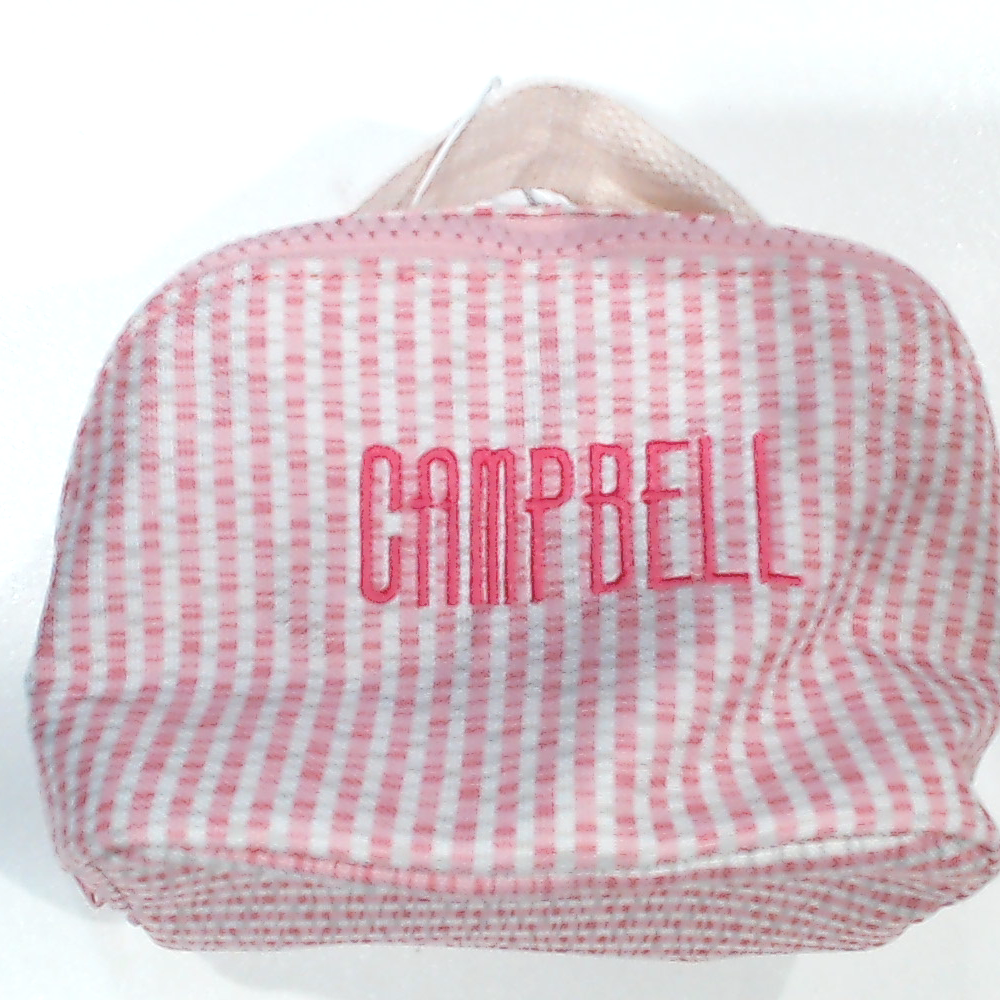 BLOOPER BAG: Monogrammed Makeup Bag