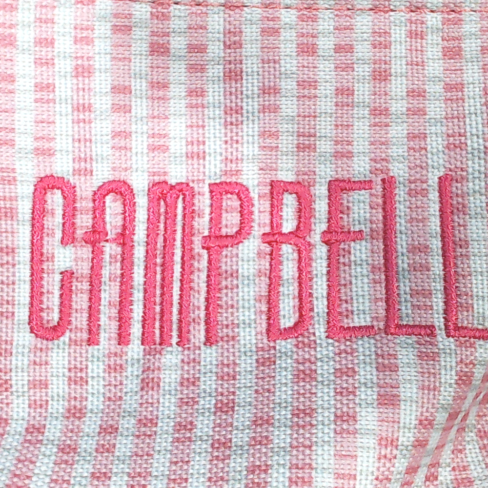 BLOOPER BAG: Monogrammed Makeup Bag