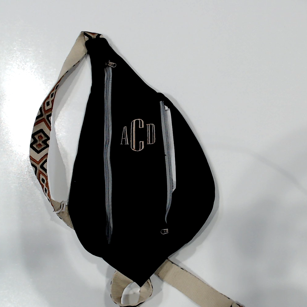 BLOOPER BAG: Monogrammed Sling Pack