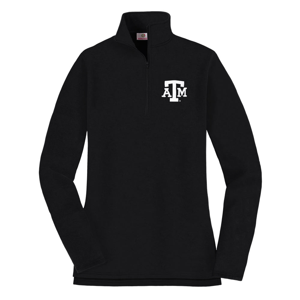 texas a&m pullover sweatshirt in black