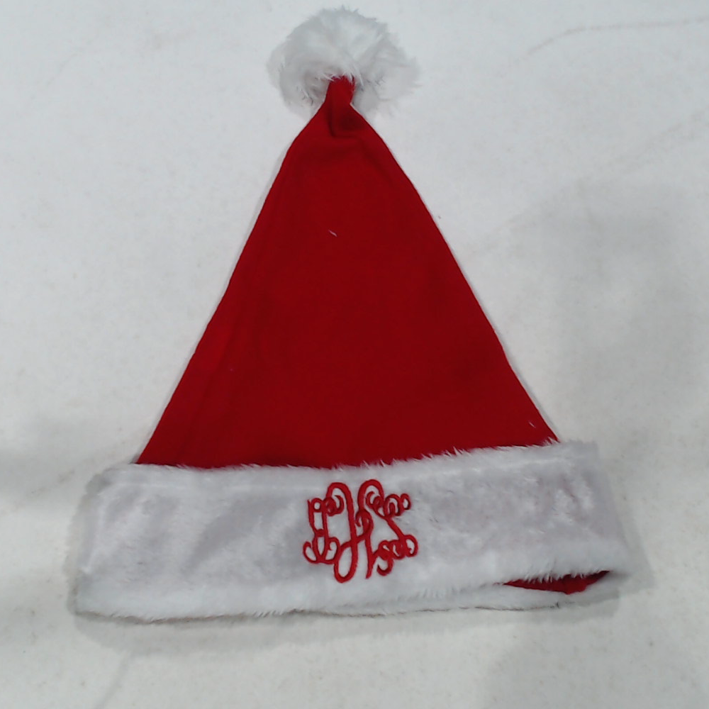 BLOOPER ACCESSORY: Personalized Santa Hat