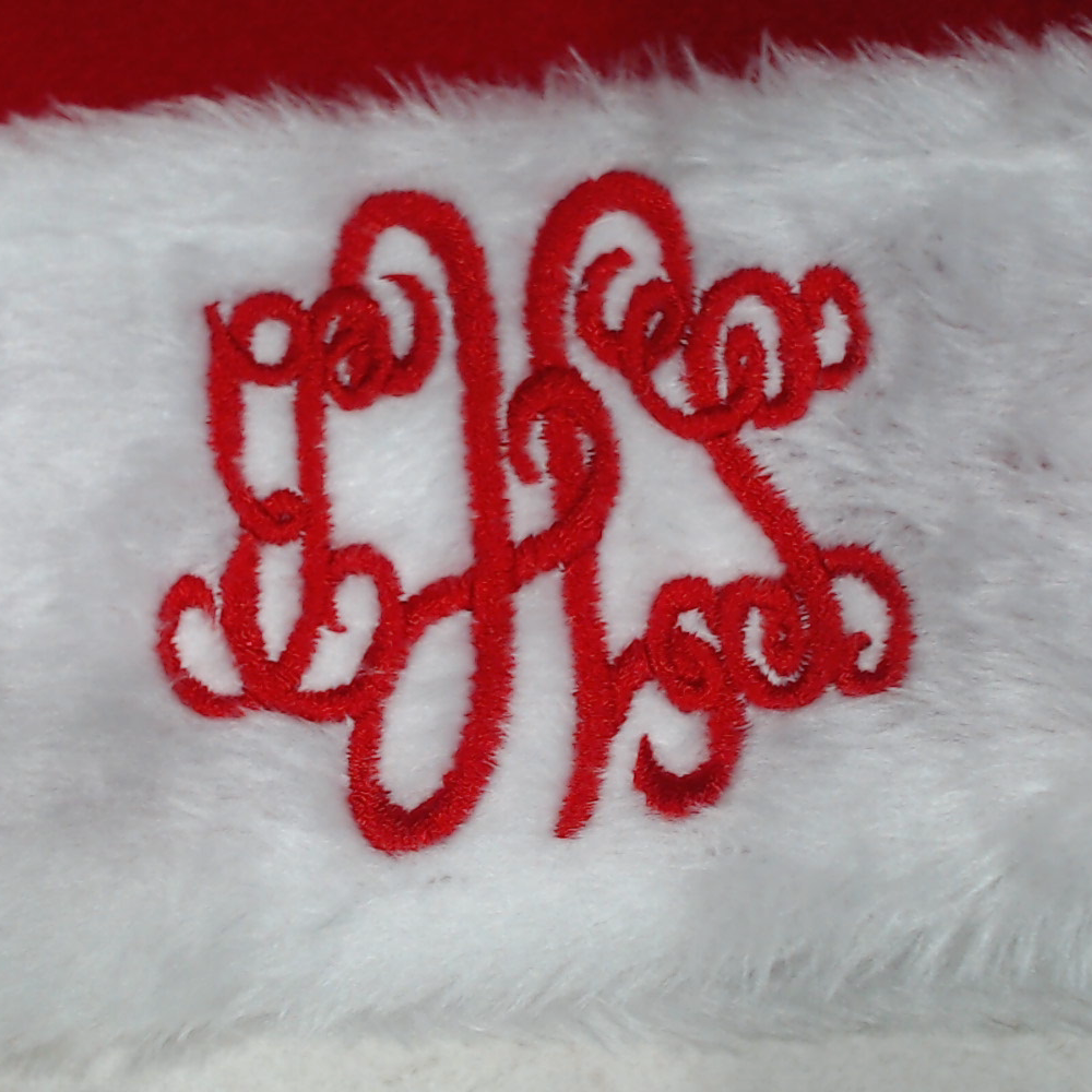 BLOOPER ACCESSORY: Personalized Santa Hat