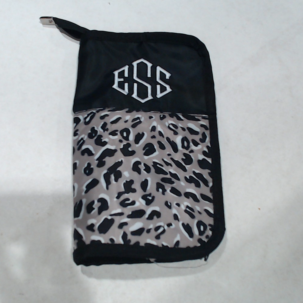 BLOOPER BAG: Monogrammed Makup Bush Bag