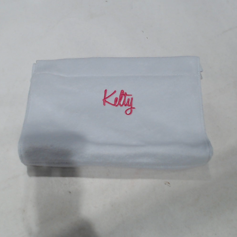 BLOOPER BAG: Monogrammed Terry Toiletry Bag
