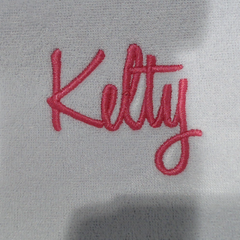 BLOOPER BAG: Monogrammed Terry Toiletry Bag