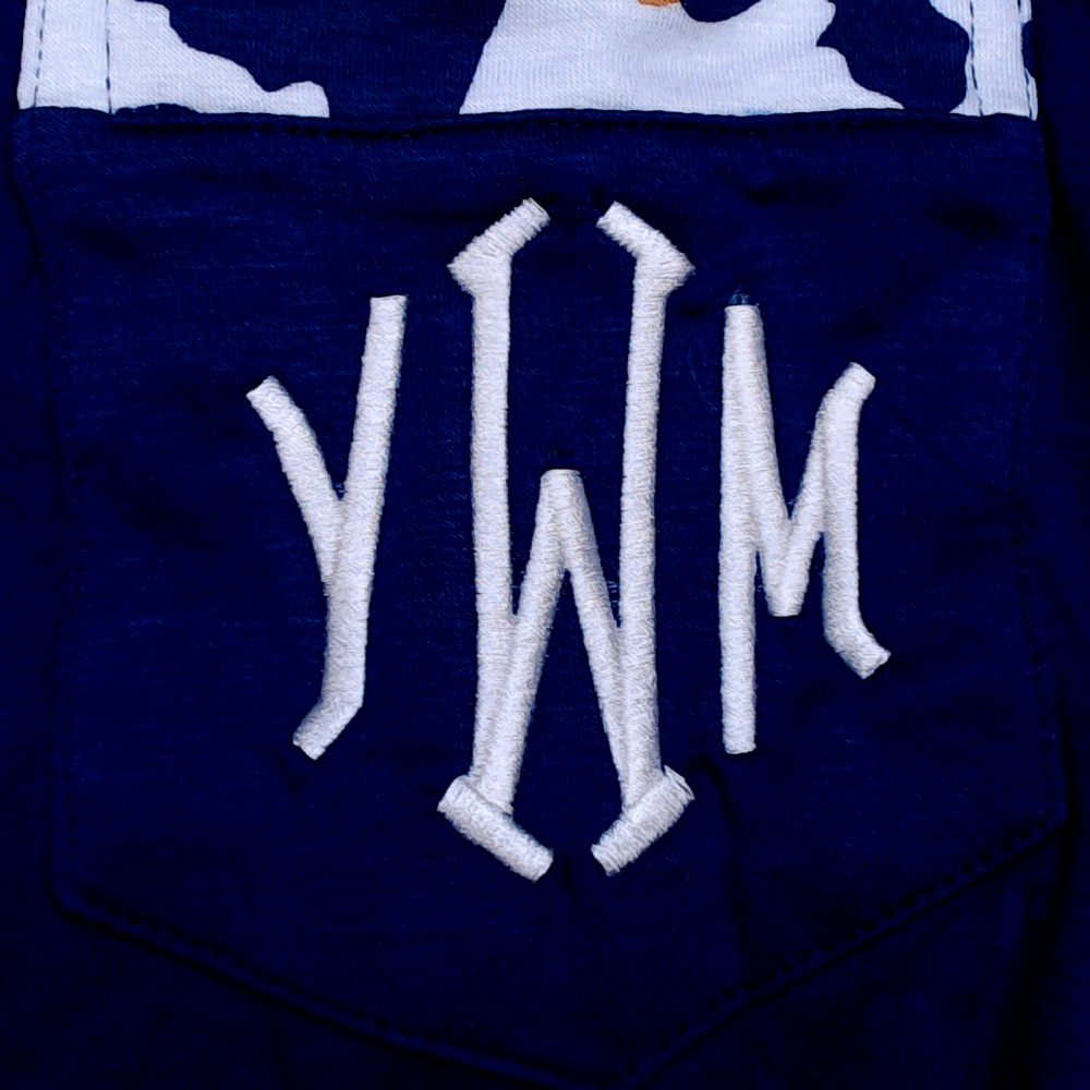 BLOOPER CLOTHING: Monogrammed Top