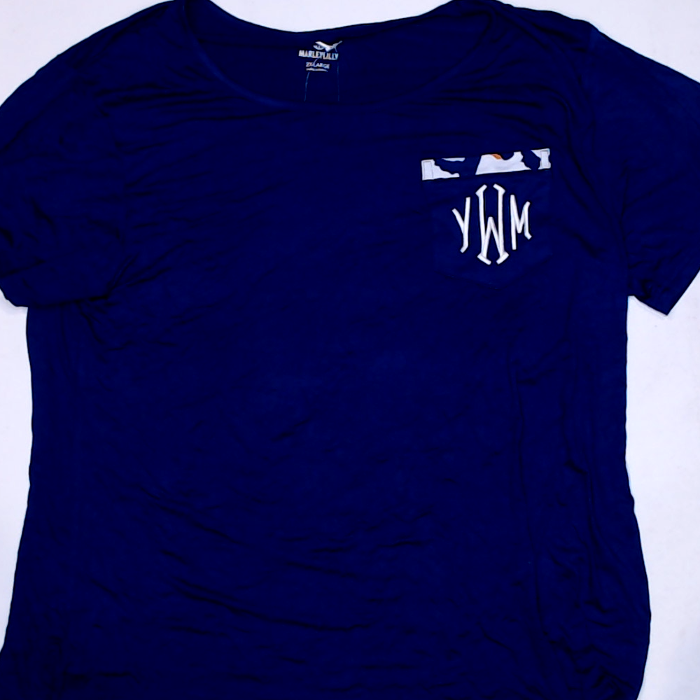 BLOOPER CLOTHING: Monogrammed Top