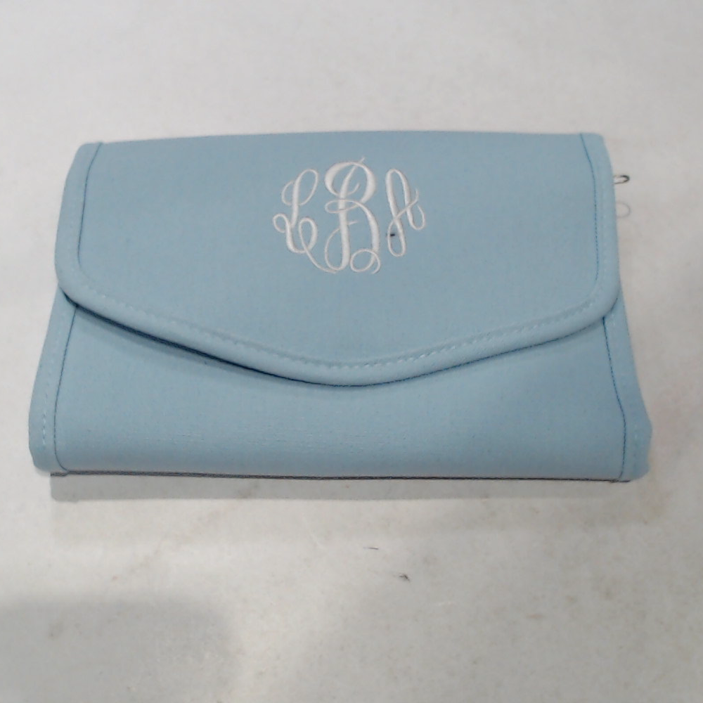 BLOOPER ACCESSORY: Monogrammed Travel Jewelry Organizer