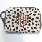BLOOPER ACCESSORY: Monogrammed Keychain Wallet