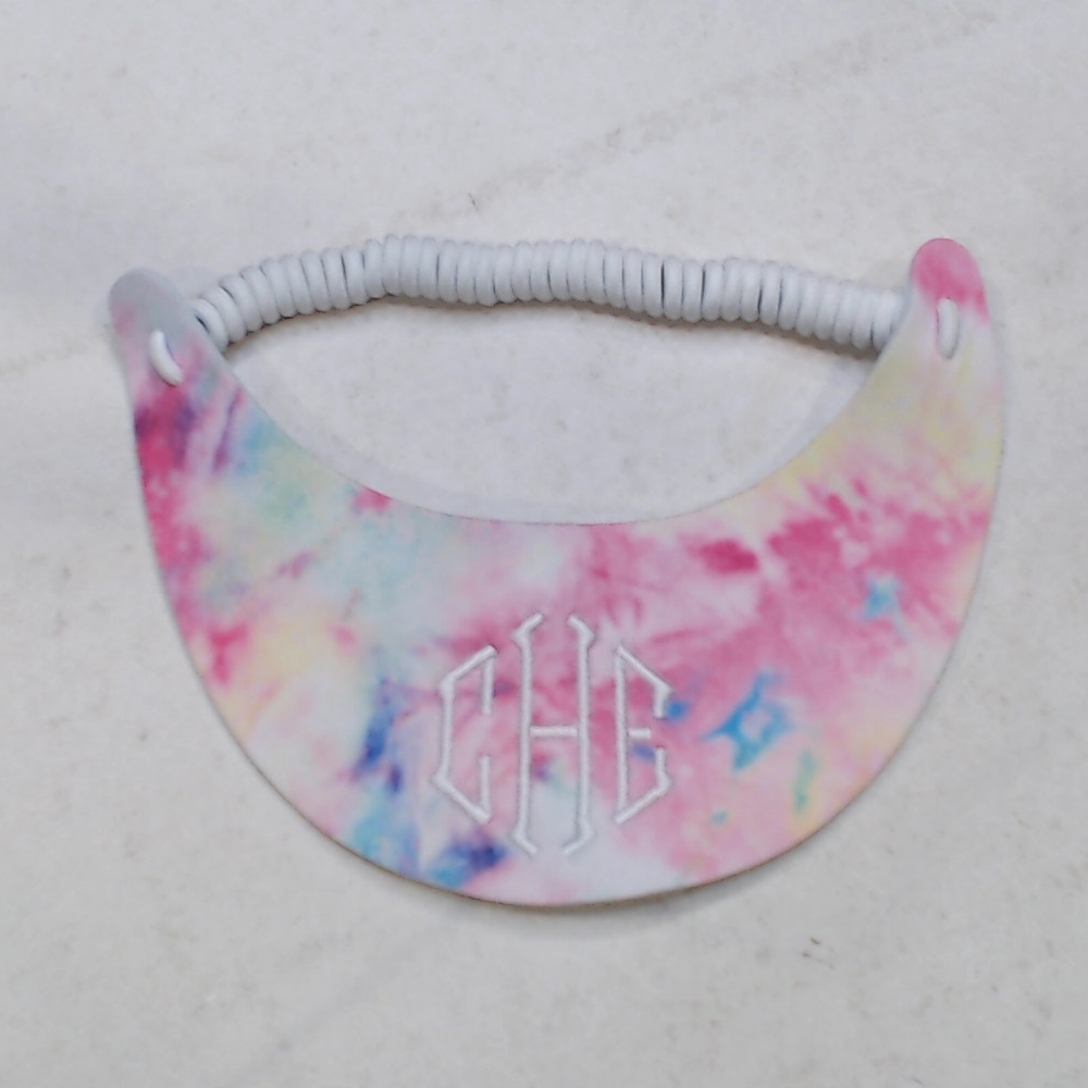 BLOOPER ACCESSORY: Monogrammed Bride Tribe Visor