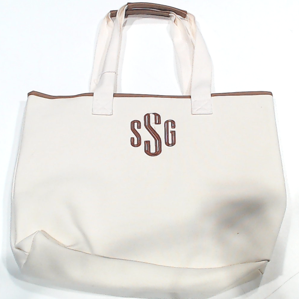 BLOOPER BAG: Monogrammed Tote Bag