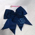 BLOOPER KIDS: Monogrammed Girls Hair Bow
