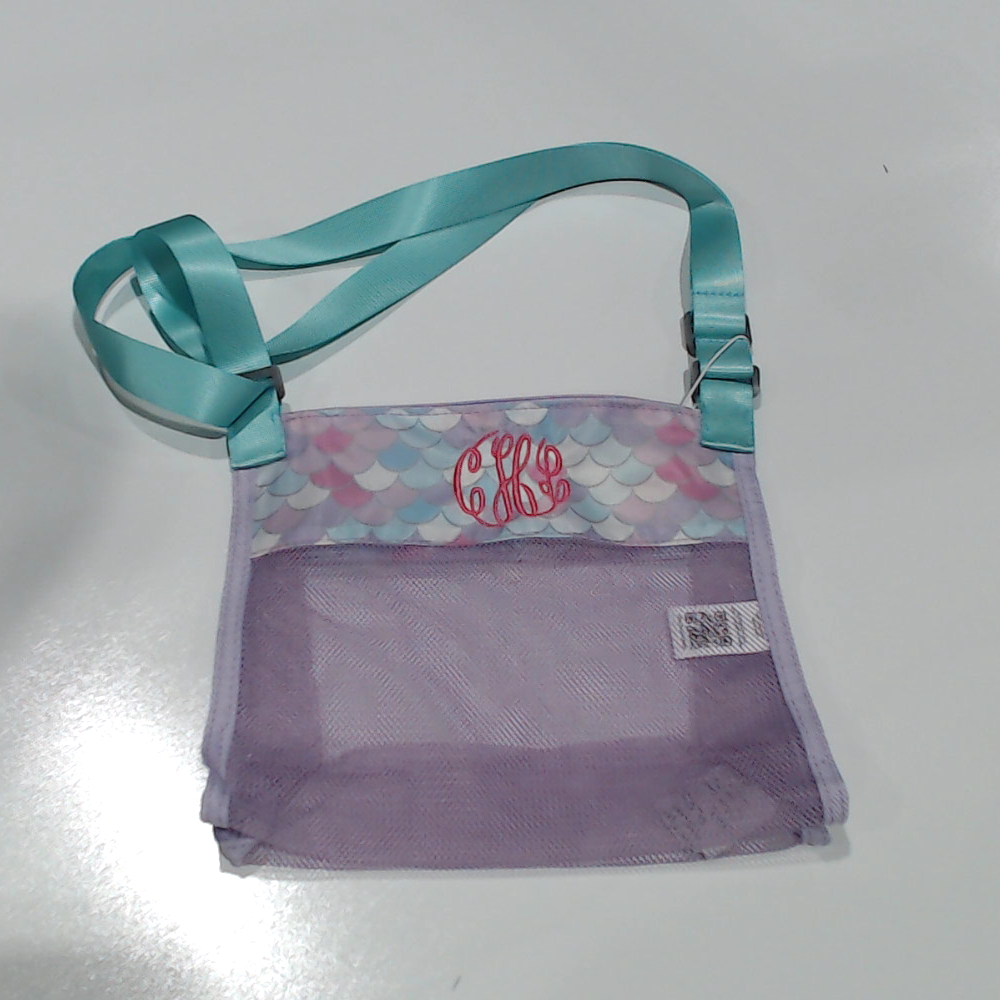 BLOOPER BAG: Monogrammed Seashell Bag