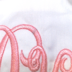BLOOPER KIDS: Monogrammed White Eyelet Baby Bloomers