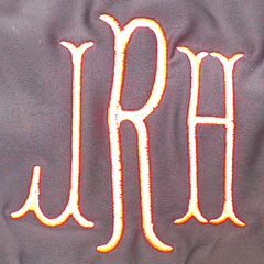 BLOOPER SWIM: Monogrammed Bandeau Top