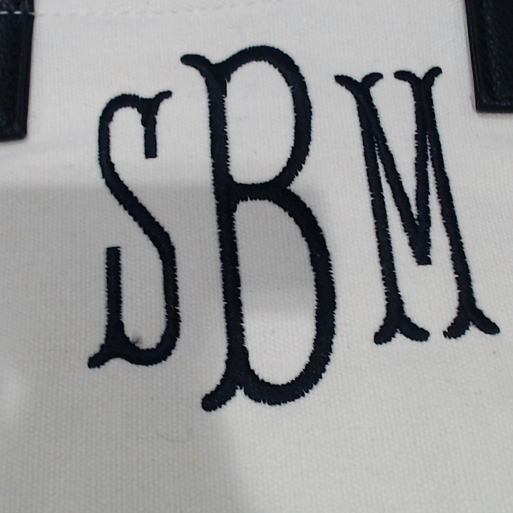 BLOOPER BAG: Monogrammed Upscale Weekender
