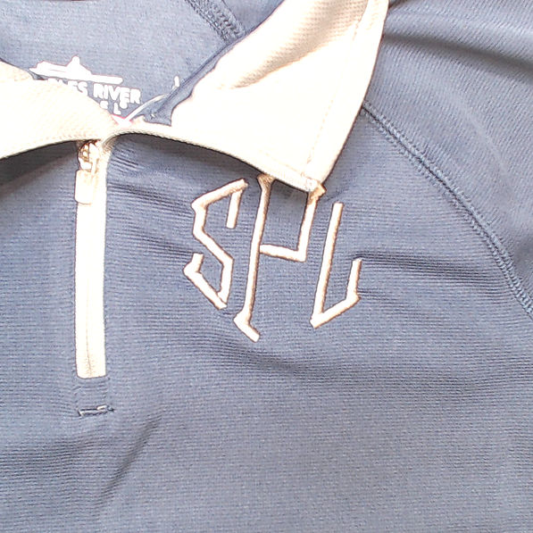 BLOOPER CLOTHING: Monogrammed Athletic Pullover