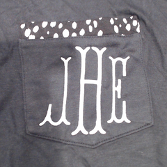 BLOOPER CLOTHING: Monogrammed Pajama Top