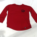 BLOOPER KIDS: Monogrammed Kids Long Sleeve Shirt