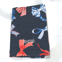BLOOPER SWIM: Monogrammed Beach Towel