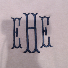 BLOOPER CLOTHING: Monogrammed Quarter Zip Sweatshirt