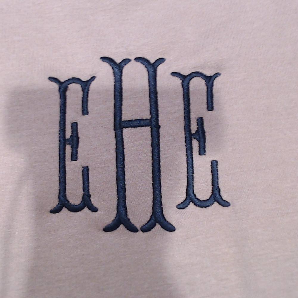 BLOOPER CLOTHING: Monogrammed Quarter Zip Sweatshirt