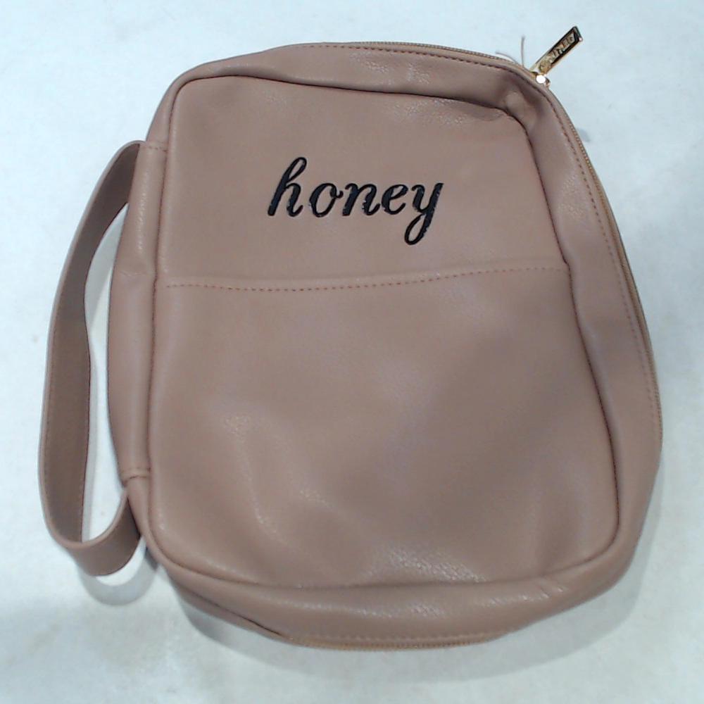 BLOOPER ACCESSORY: Monogrammed Bible Carrier