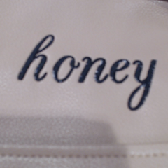 BLOOPER ACCESSORY: Monogrammed Bible Carrier