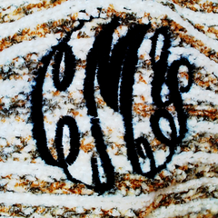 BLOOPER CLOTHING: Monogrammed Striped Chenille Poncho