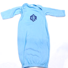 BLOOPER KIDS: Monogrammed Baby Layette Gown
