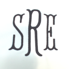 BLOOPER CLOTHING: Monogrammed Scallop Top