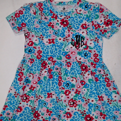 BLOOPER CLOTHING: Monogrammed T-Shirt Dress