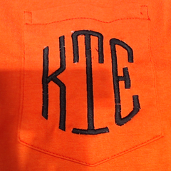 BLOOPER CLOTHING: Monogrammed Long Sleeve Shirt