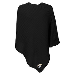 anderson university poncho in black