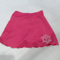 BLOOPER ACCESSORY: Monogrammed Girls Skort