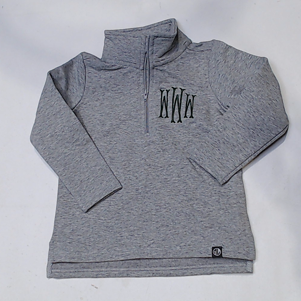 BLOOPER KIDS: Monogrammed Kids Pullover Sweatshirt