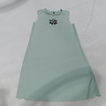 BLOOPER KIDS: Monogrammed Girls Scallop Dress