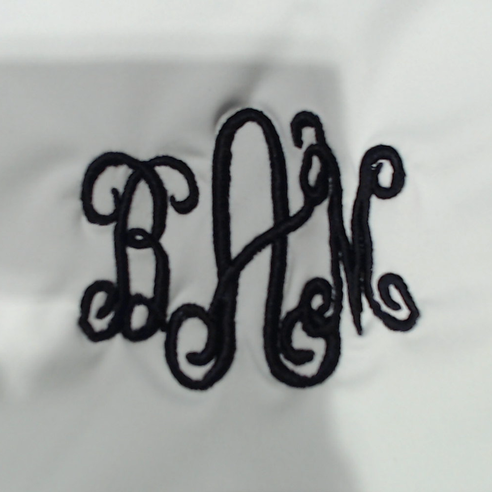 BLOOPER KIDS: Monogrammed Girls Scallop Dress