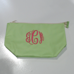 BLOOPER ACCESSORY: Monogrammed Splash Proof Zip Pouch