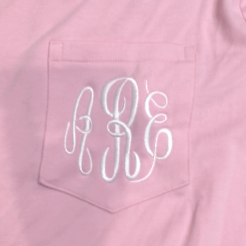 BLOOPER CLOTHING: Monogrammed Scalloped Top