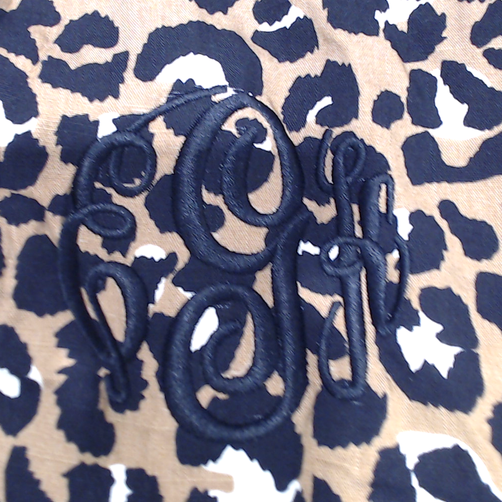 BLOOPER SWIM: Monogrammed Cover Up