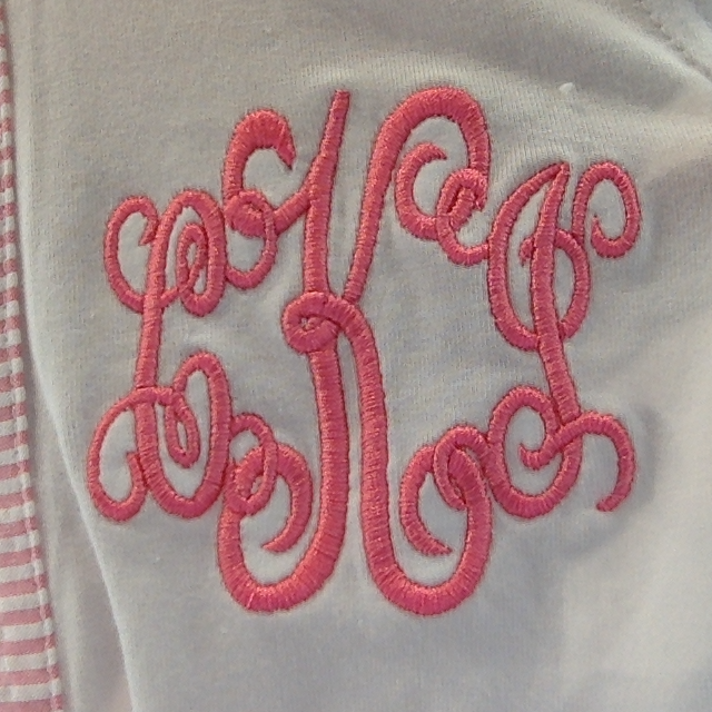 BLOOPER SWIM: Monogrammed Sleeveless Cover Up