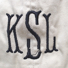BLOOPER ACCESSORY: Monogrammed Vintage Wash Baseball Hat