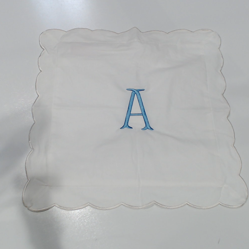 BLOOPER ACCESSORY: Monogrammed Pillow Sham
