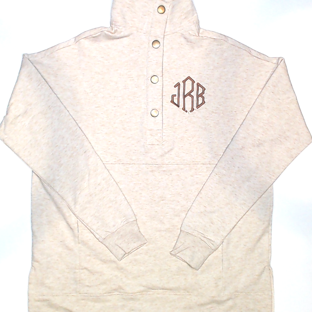 BLOOPER CLOTHING: Monogrammed Pullover