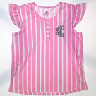 BLOOPER CLOTHING: Monogrammed Ruffle Top